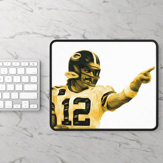 Aaron Rodgers Gaming Mouse Pad - Hails Mary Cards