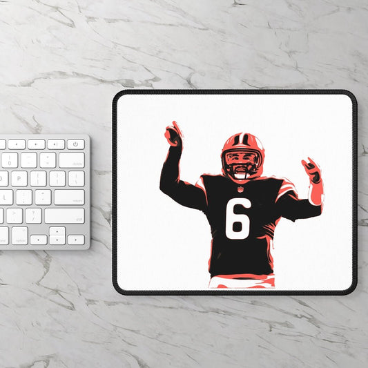 Baker Mayfield Gaming Mouse Pad - Hails Mary Cards