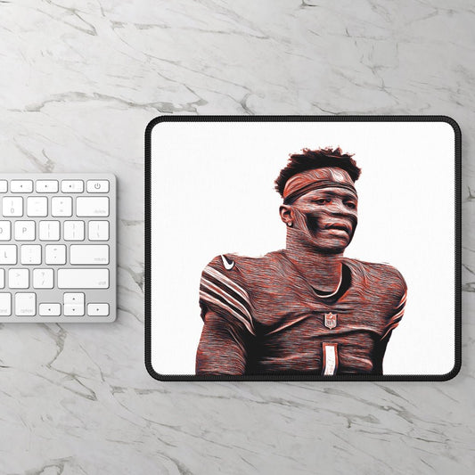 Justin Fields Gaming Mouse Pad - Hails Mary Cards