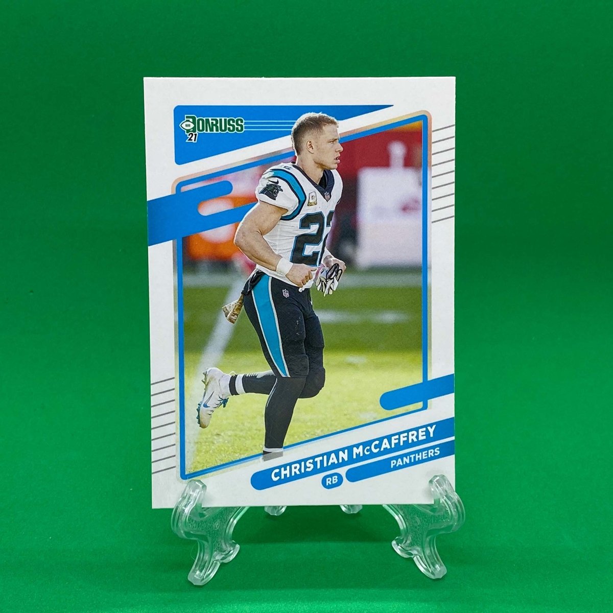 : 2021 Donruss Christian McCaffrey Panthers Football