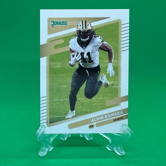 Raw Individual Card: 2021 Donruss Football Base Set - Alvin Kanara (#94) - Hails Mary Cards