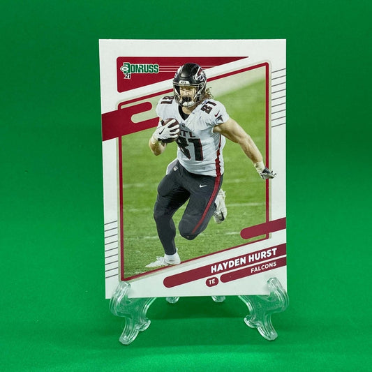 Raw Individual Card: 2021 Donruss Football Base Set - Hayden Hurst (#235) - Hails Mary Cards