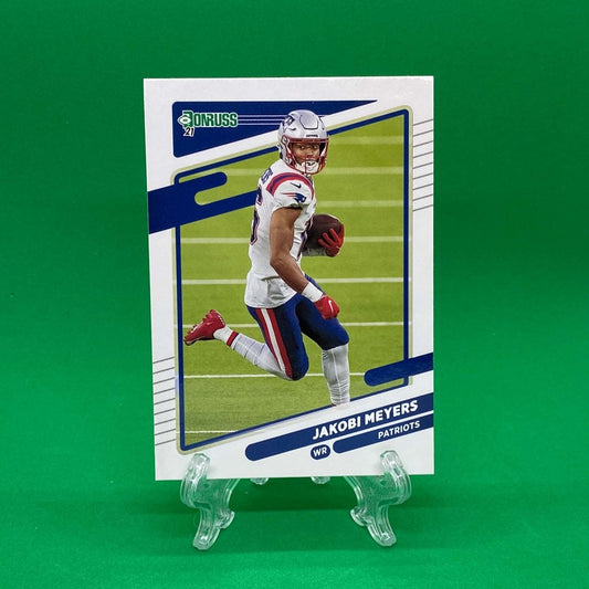 Raw Individual Card: 2021 Donruss Football Base Set - Jakobi Meyers (#49) - Hails Mary Cards