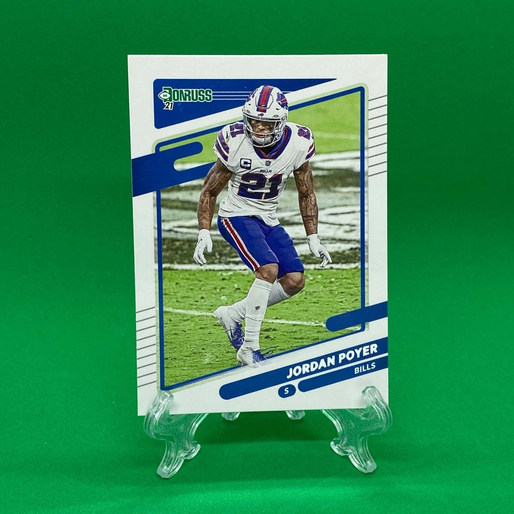 Jordan Poyer 2021 Donruss Football Base Card #229 Buffalo Bills