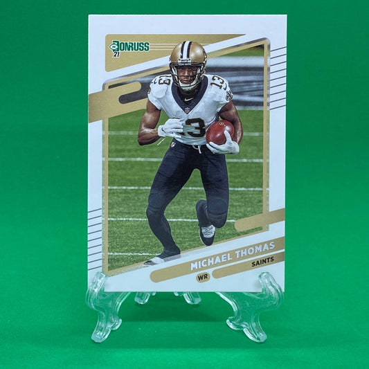 Raw Individual Card: 2021 Donruss Football Base Set - Michael Thomas (#96) - Hails Mary Cards