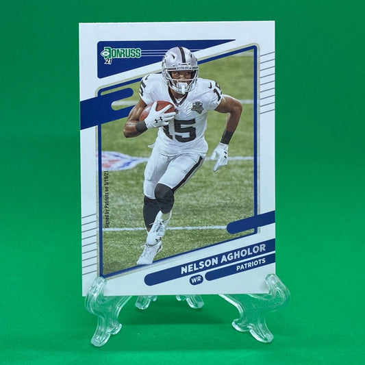 Raw Individual Card: 2021 Donruss Football Base Set - Nelson Agholor (#92) - Hails Mary Cards