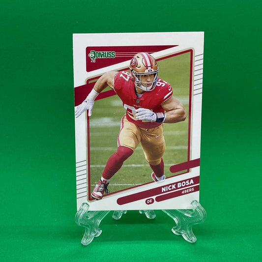 Raw Individual Card: 2021 Donruss Football Base Set - Nick Bosa (#56) - Hails Mary Cards