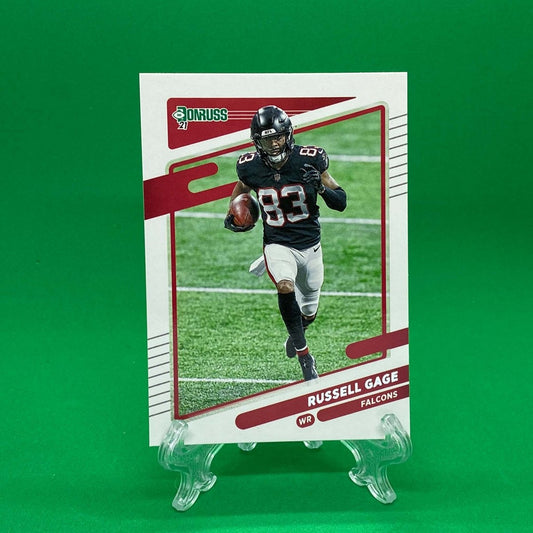 Raw Individual Card: 2021 Donruss Football Base Set - Russell Gage (#237) - Hails Mary Cards