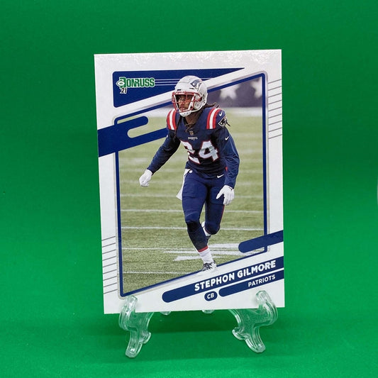 Raw Individual Card: 2021 Donruss Football Base Set - Stephon Gilmore (#52) - Hails Mary Cards