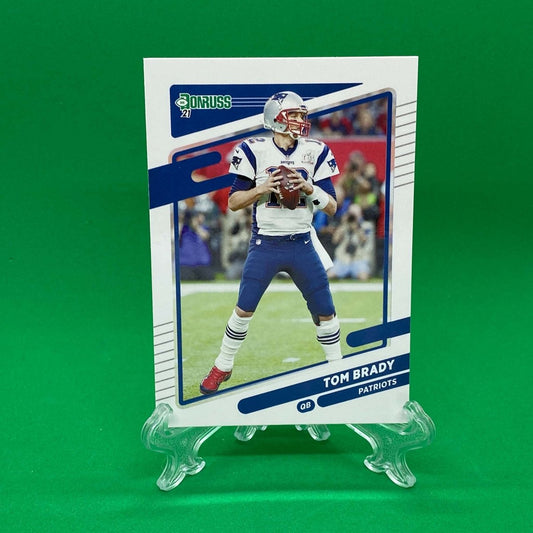 Raw Individual Card: 2021 Donruss Football Base Set - Tom Brady (#2) - Hails Mary Cards