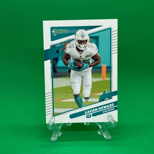 Raw Individual Card: 2021 Donruss Football Base Set - Xavien Howard (#68) - Hails Mary Cards