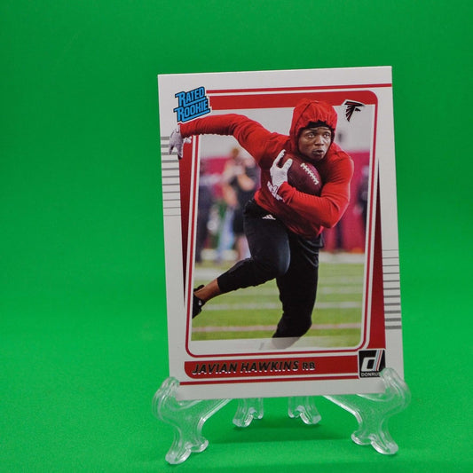 Raw Individual Card: 2021 Donruss Football Rated Rookie - Javian Hawkins (#294) - Hails Mary Cards