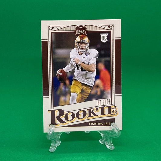 Raw Individual Card: 2021 Legacy Football Base Rookies - Ian Book (#192) - Hails Mary Cards