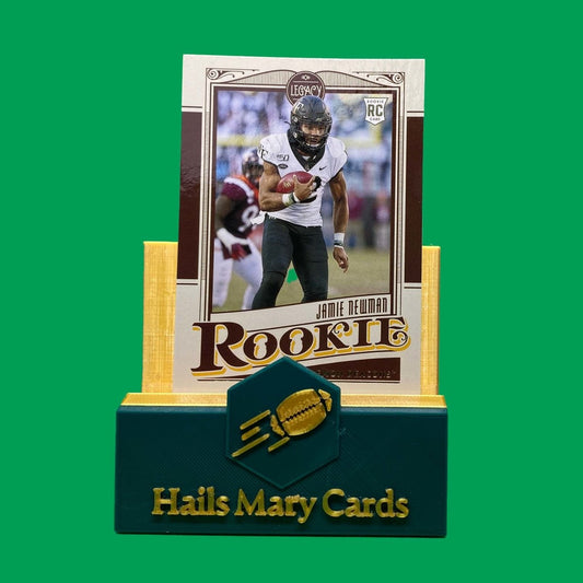 Raw Individual Card: 2021 Legacy Football Base Rookies - Jamie Newman (#147) - Hails Mary Cards