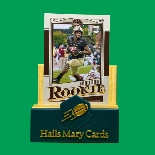 Raw Individual Card: 2021 Legacy Football Base Rookies - Rondale Moore (#154) - Hails Mary Cards