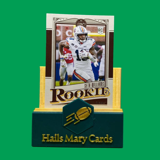 Raw Individual Card: 2021 Legacy Football Base Rookies - Seth Williams (#159) - Hails Mary Cards