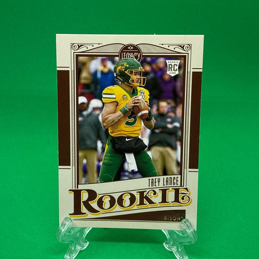 Raw Individual Card: 2021 Legacy Football Base Rookies - Trey Lance (#144) - Hails Mary Cards