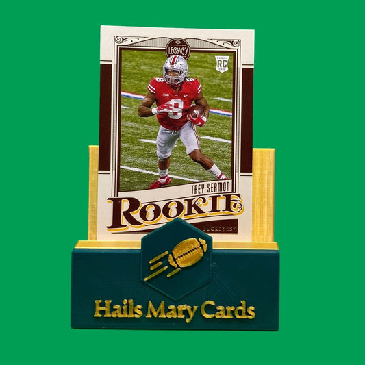 Raw Individual Card: 2021 Legacy Football Base Rookies - Trey Sermon (#167) - Hails Mary Cards