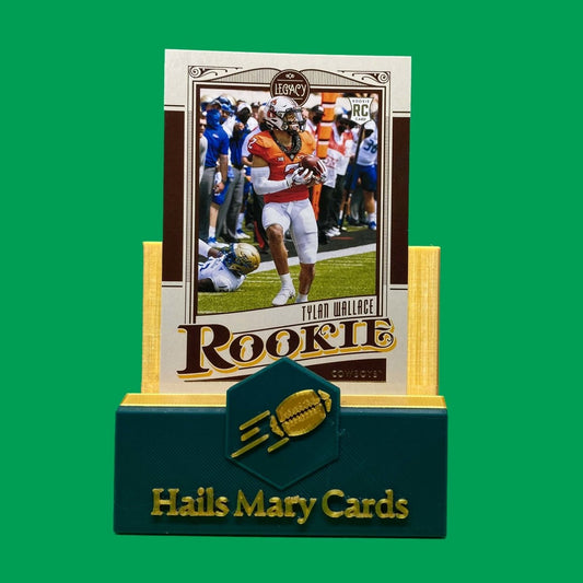 Raw Individual Card: 2021 Legacy Football Base Rookies - Tylan Wallace (#157) - Hails Mary Cards