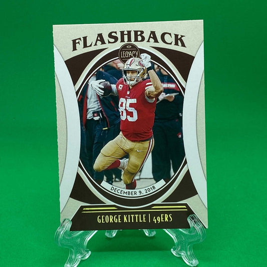 Raw Individual Card: 2021 Legacy Football Flashback - George Kittle (#FB-15) - Hails Mary Cards