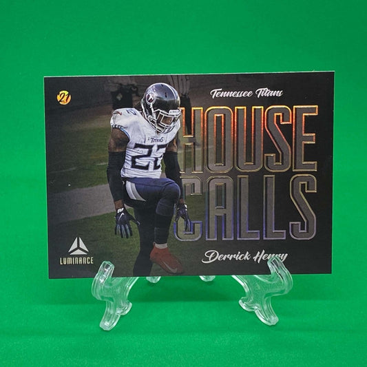 Raw Individual Card: 2021 Luminance Football House Calls - Derrick Henry (#HC-7) - Hails Mary Cards