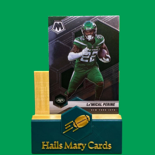 Raw Individual Card: 2021 Mosaic Football Base Set(Base) - La'Mical Perine (#157) - Hails Mary Cards