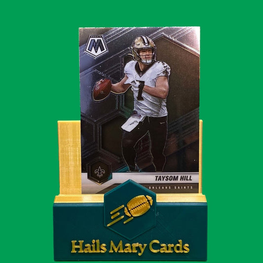 Raw Individual Card: 2021 Mosaic Football Base Set(Base) - Taysom Hill (#142) - Hails Mary Cards