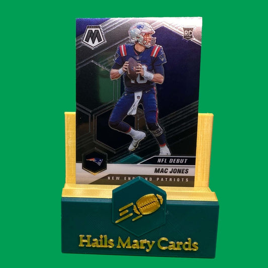 Raw Individual Card: 2021 Mosaic Football Base Set(NFL Debut) - Mac Jones (#245) - Hails Mary Cards