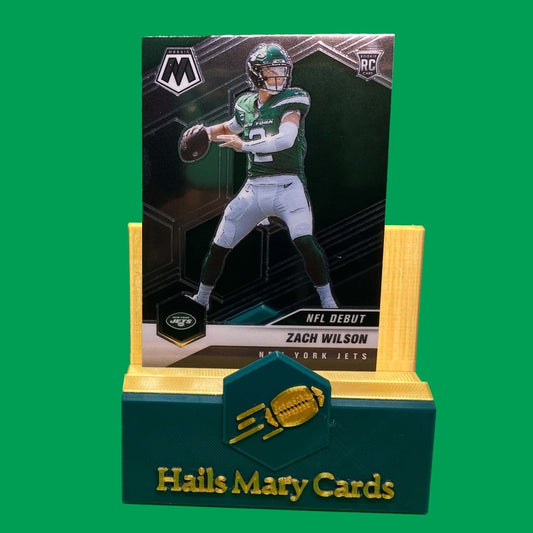 Raw Individual Card: 2021 Mosaic Football Base Set(NFL Debut) - Zach Wilson (#243) - Hails Mary Cards