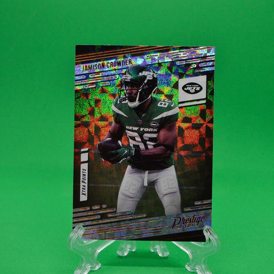 Raw Individual Card: 2021 Prestige Football Base Set, Hyper - Jamison Crowder (#164) - Hails Mary Cards