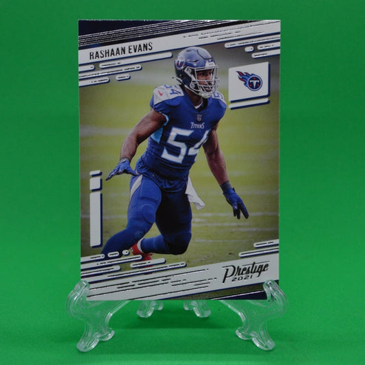 Raw Individual Card: 2021 Prestige Football Base Set - Rashaan Evans (#180) - Hails Mary Cards