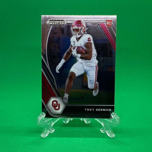 Raw Individual Card: 2021 Prizm Draft Picks Base Set - Trey Sermon (#123) - Hails Mary Cards