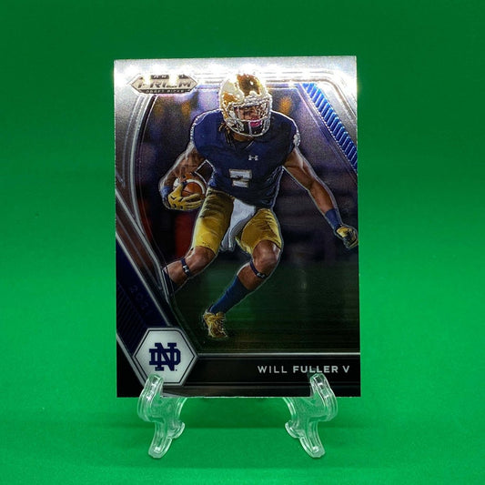 Raw Individual Card: 2021 Prizm Draft Picks Base Set - Will Fuller V (#55) - Hails Mary Cards